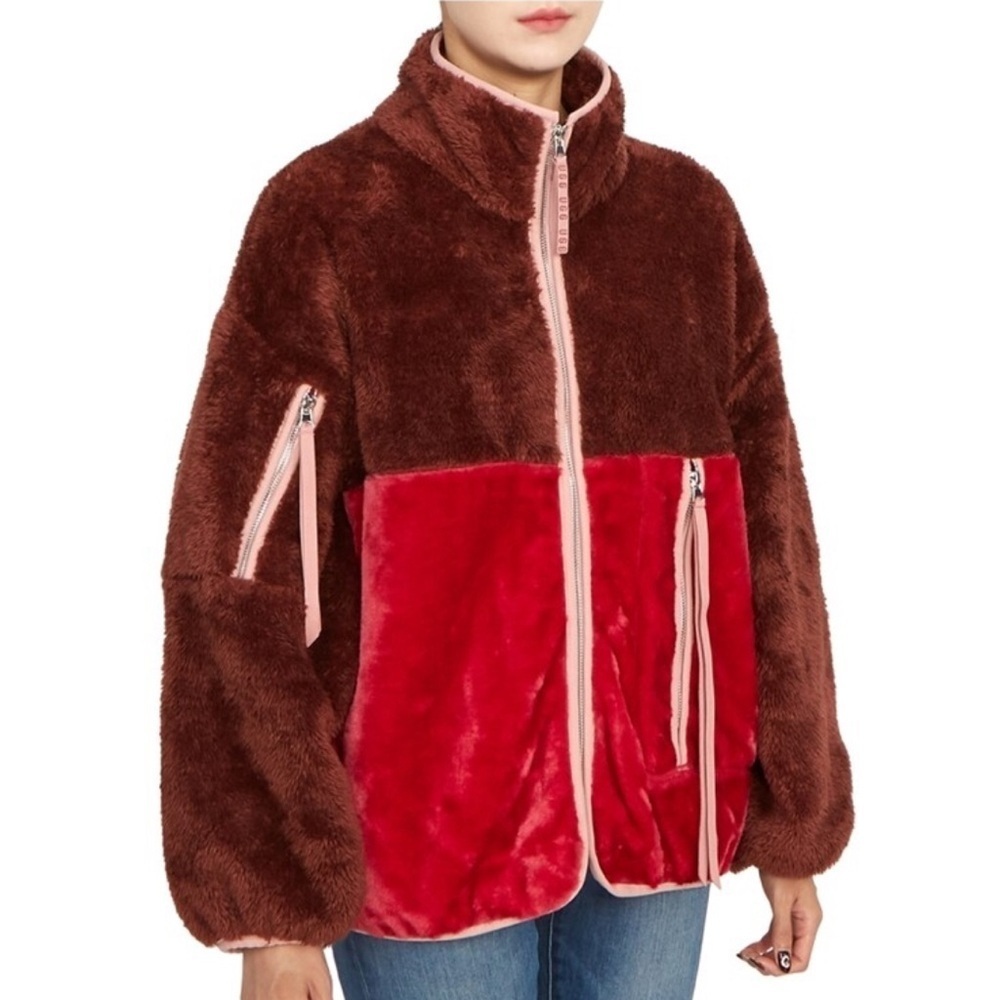 UGG Marlene II Fleece Jacket Size M